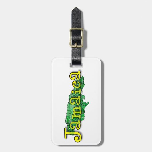 ジャマイカ ラゲッジタグ (正面縦)