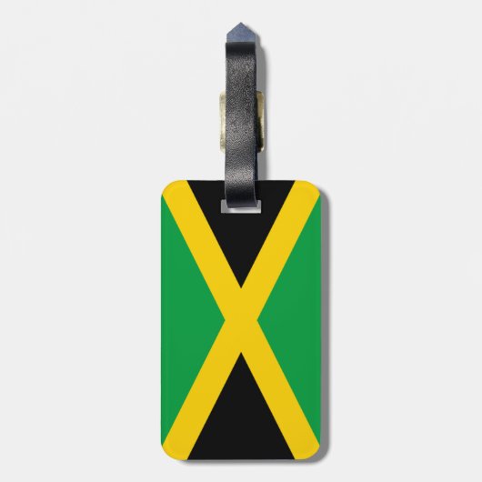 ジャマイカ ラゲッジタグ (裏面縦)