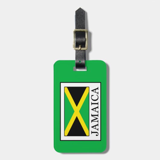 ジャマイカ ラゲッジタグ (正面縦)