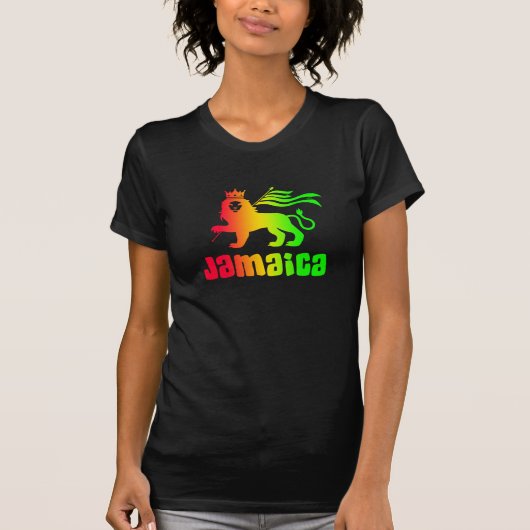 ジャマイカ ラスタ ライオン Tシャツ (正面)