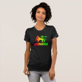 ジャマイカ ラスタ ライオン Tシャツ (正面フル)