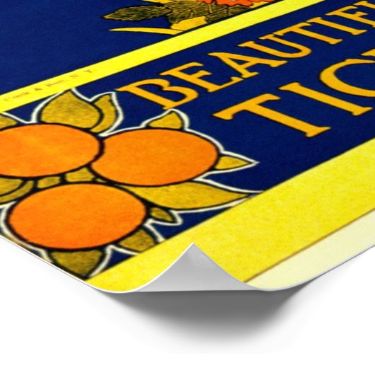 ジャマイカ、ヴィンテージ旅行ポスター ポスター (角)