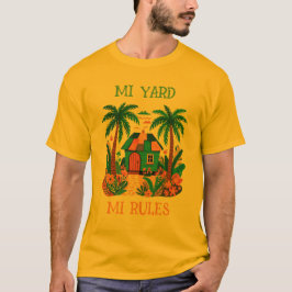 ジャマイカ 俺の庭 俺の掟 Tシャツ