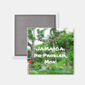 ジャマイカ：問題ないモン！ マグネット (正面/裏面)