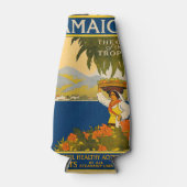 ジャマイカ、熱帯の宝石 ボトルクーラー (正面)