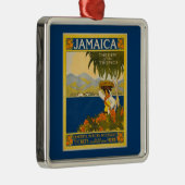 ジャマイカ – 熱帯の宝石,ヴィンテージ, メタルオーナメント (右)