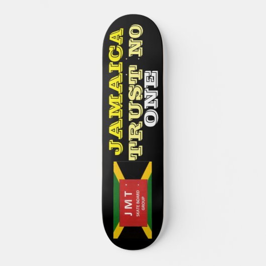 ジャマイカ 裏切るな スケートボード (正面)