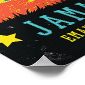 ジャマイカ、解放カリブの公園 ポスター (角)