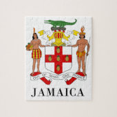 ジャマイカ-記号か紋章付き外衣か旗または色または紋章 ジグソーパズル (縦)