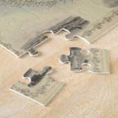 ジャマイカ(1851年)のヴィンテージの地図 ジグソーパズル (側面)