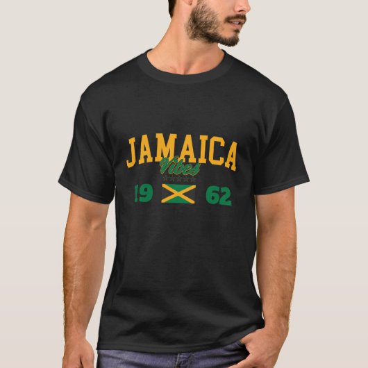 ジャマイカ 1962 独立記念日 ジャマイカ人の誇り ジャマイ Tシャツ (正面)