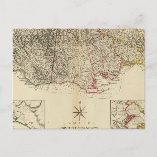 ジャマイカ 4 ポストカード (正面)