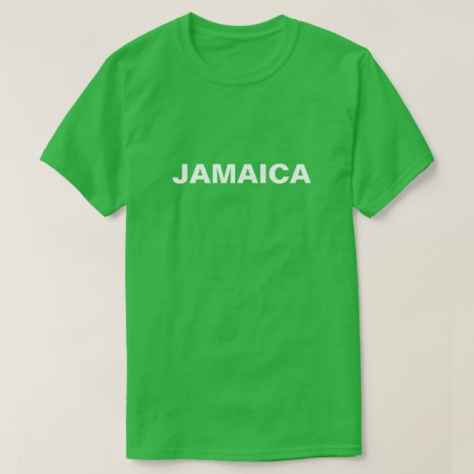 ジャマイカ Tシャツ (デザイン正面)