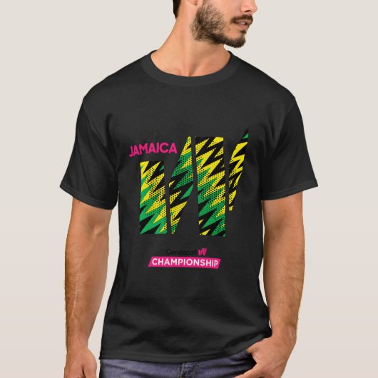 ジャマイカConcacaf W修飾子 Tシャツ (正面)