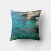 ジャマイカNegrilの装飾用クッション16x16 クッション (裏面)