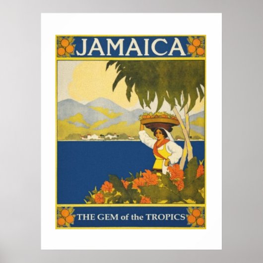 ジャマイカThe Gem Of Tropics Canvas Print ポスター (正面)