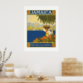 ジャマイカThe Gem Of Tropics Canvas Print ポスター (キッチン)