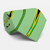 ジャマイストライプカ国旗 ネクタイ (ロール)