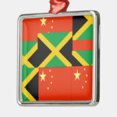 ジャマイ中国のカの メタルオーナメント (左)