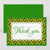 ジャマカスタムマイカ国旗 サンキューカード (正面/裏面)