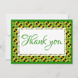 ジャマカスタムマイカ国旗 サンキューカード