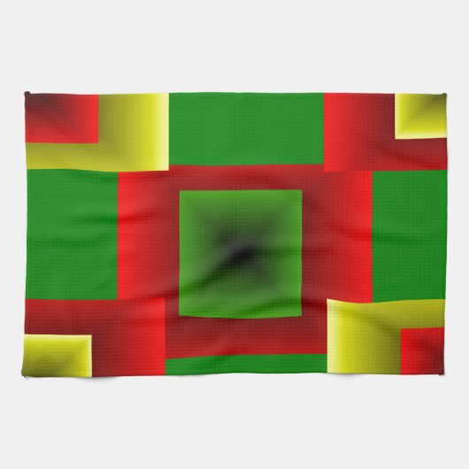 ジャマ実在イカ キッチンタオル (横)