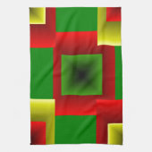 ジャマ実在イカ キッチンタオル (縦)