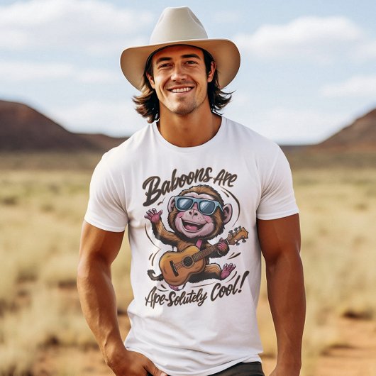 ジャミファンキーング：バブーン・ギタリスト Tシャツ