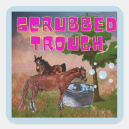 ジャミーとポピーのスクラブ付きトラフ スクエアシール