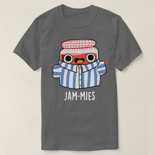 ジャミーズおもしろいピジャムマジャムパン Tシャツ (デザイン正面)