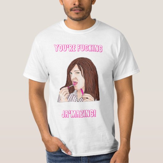 ジャミープライベートスクールガールズミーム Tシャツ (正面)