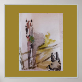 ジャミーベビー競走馬の馬はペネロペに出会う ポスター