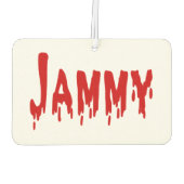 ジャミー カーエアーフレッシュナー (裏面)