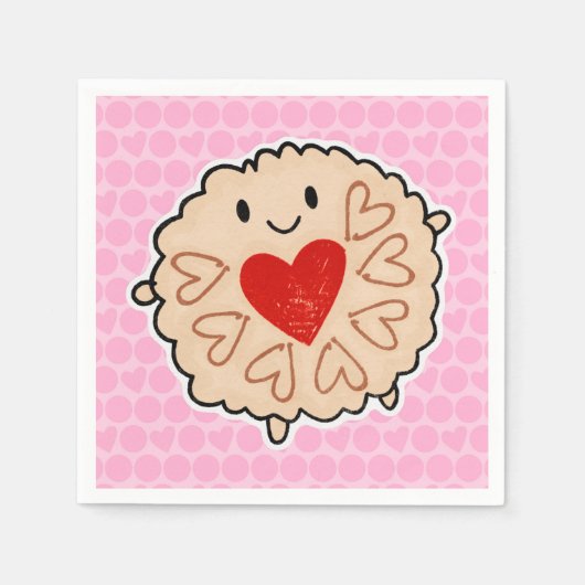 ジャミー・ドジャー スタンダードカクテルナプキン (正面)