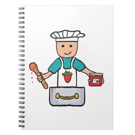 ジャムと保存メイキング ノートブック (正面)