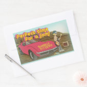 ジャムにぴったりの時間！シール 長方形シール (封筒)