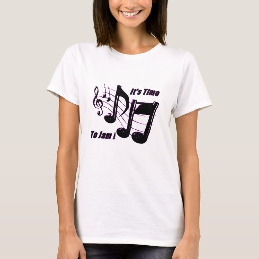 ジャムの時間だ Tシャツ (正面)