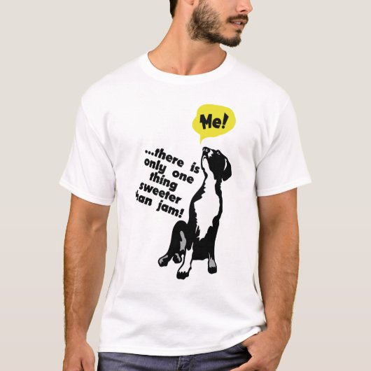 ジャムよりも甘い! Tシャツ (正面)