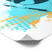 ジャムウティラホンジュラストロピカルコンサート ポスター (角)