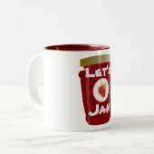 ジャムコーヒーマグ ツートーンマグカップ (正面左)