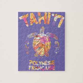ジャムスタヒチフランスの,ポリネシア,ウミガメ ジグソーパズル