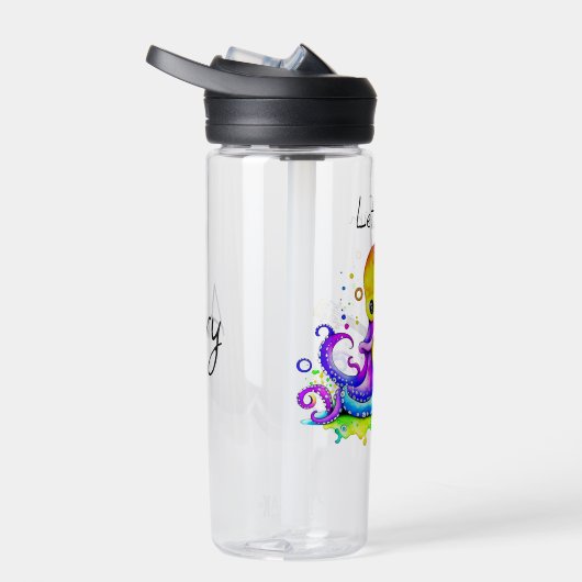 ジャムズ |タコ遊のアコースティックギター ウォーターボトル (右面)