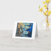 「ジャムセッション」グリーティングカード カード (黄色い花)