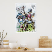 ジャムツ図解入りの、写真付きの1 ポスター (キッチン)