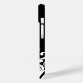 ジャムパーソナライズされたリングされた楽譜とピアノ鍵 Case-Mate iPhoneケース (裏面 / 左)