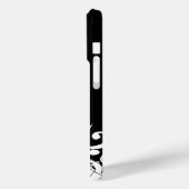 ジャムパーソナライズされたリングされた楽譜とピアノ鍵 Case-Mate iPhoneケース (裏面 / 左)