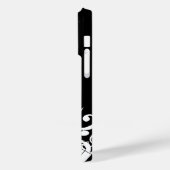 ジャムパーソナライズされたリングされた楽譜とピアノ鍵 Case-Mate iPhoneケース (裏面 / 左)