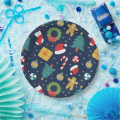 ジャムブすてきルホリデー紙プレート ペーパープレート (パーティー)