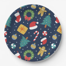 ジャムブすてきルホリデー紙プレート