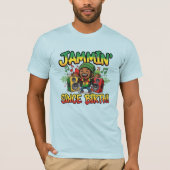 ジャムミン以来の誕生レゲエ Tシャツ (正面)